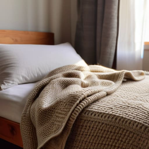 A Heavyweight Wool Throw for warmth.