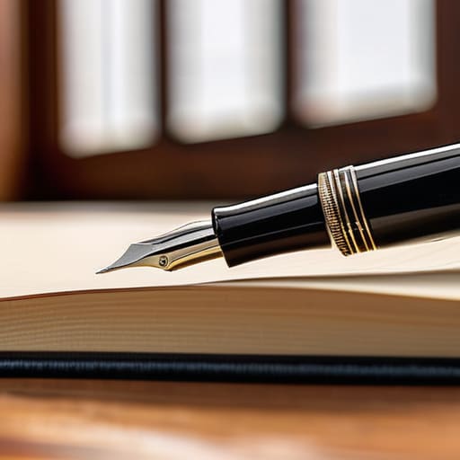 A Solid Brass or Stainless Steel Fountain Pen.