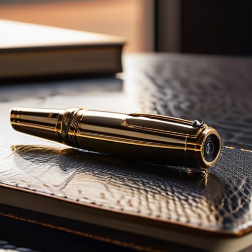 A Solid Brass Pen for professional signing.