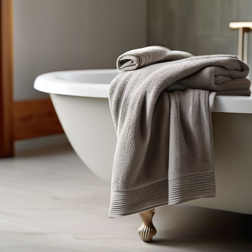 Heavy towel texture: First Impressions Design.