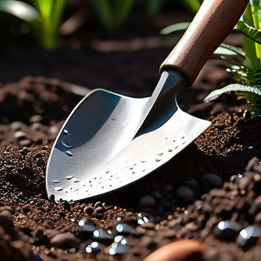 Durable forged steel hand tools for gardening.