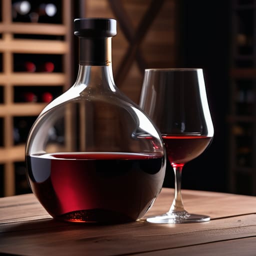 Premium Heavyweight Crystal Decanters for wine.