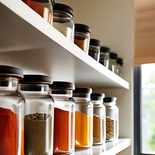 Achieving Timeless Kitchen Pantry Aesthetics With Uniform Spice Jar Sets