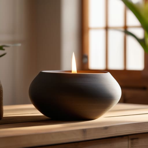 Reusable Hand-Poured Ceramic Vessels.