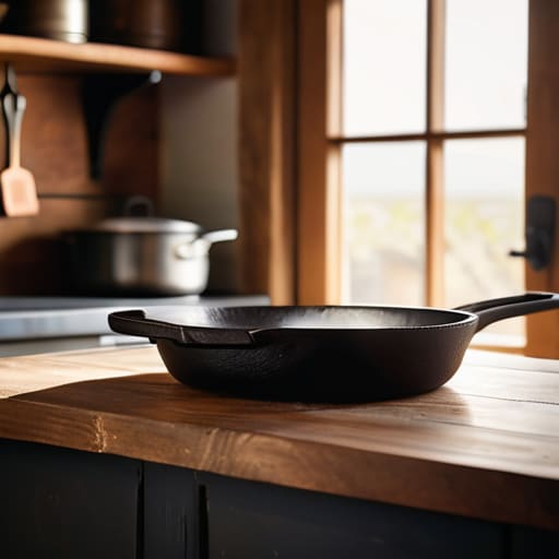 High-Quality Cast Iron Cookware for cooking.