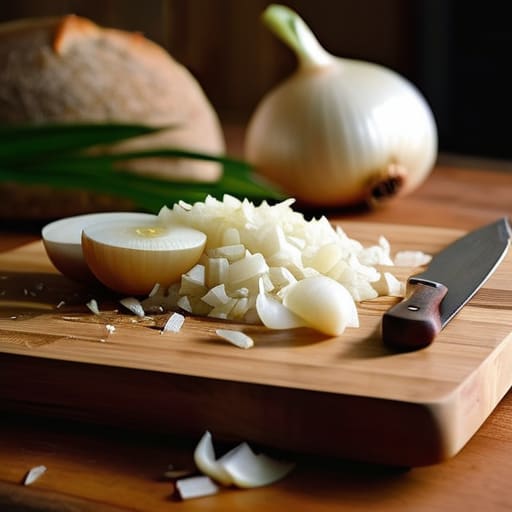 Key Features in Action: stable cutting board.