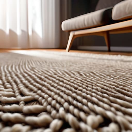 Rug durability showing Key Features in Action.