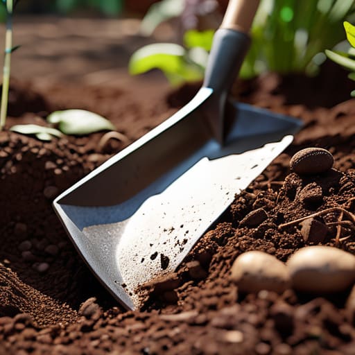 Key Features in Action: digging soil.