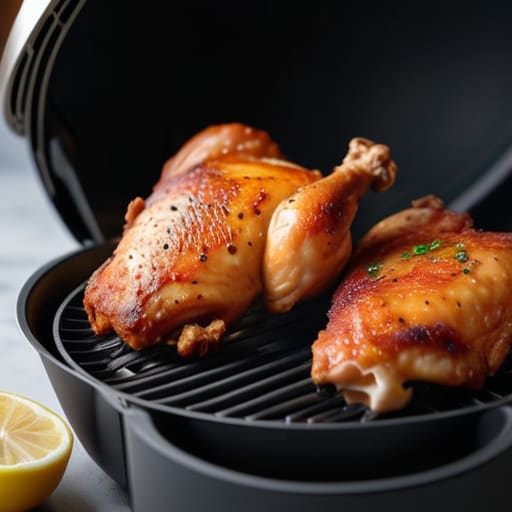 Crispy chicken showcasing Key Features in Action.