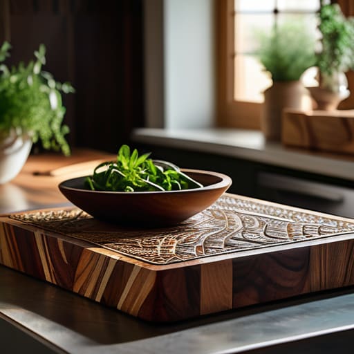 Durable Solid Wood Cutting Boards.