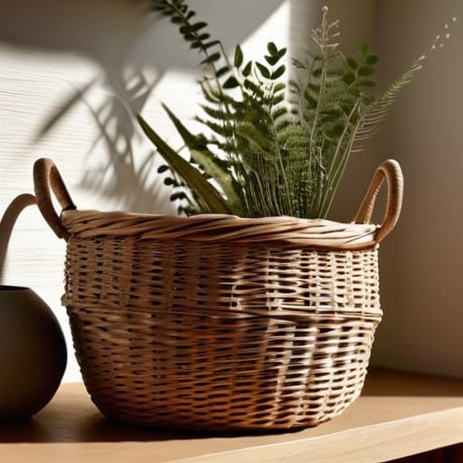 Sustainable Home Organization Through Quality Natural Materials