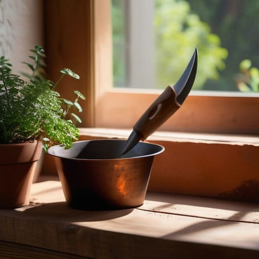 Sturdy forged steel Heirloom Gardening Kits.