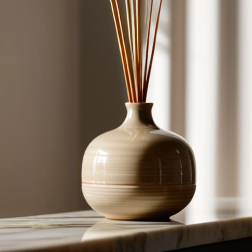 Sturdy glass high-quality reed diffusers.
