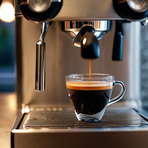 Coffee machine showing Real World Performance.