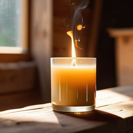 Real World Performance of a scented candle.