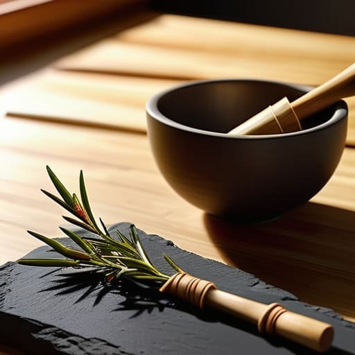 Sustainable bamboo utensils for eco-friendly cooking.