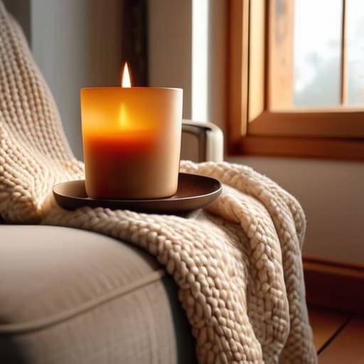 Relaxing cozy home gifts for relaxation.