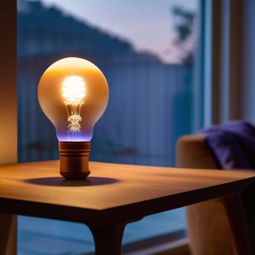 Testing smart light bulb reviews for home.