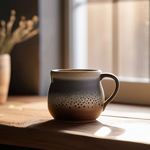Finding the perfect handmade stoneware mugs.