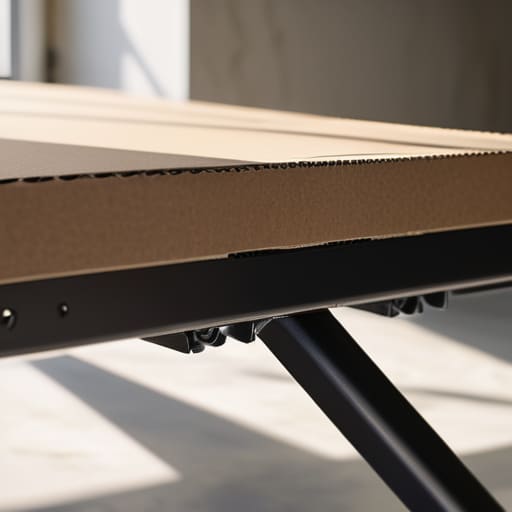 Heavy-duty steel First Impressions Design frame.