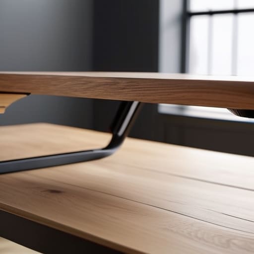 Smooth standing desk height adjustment: Key Features in Action.