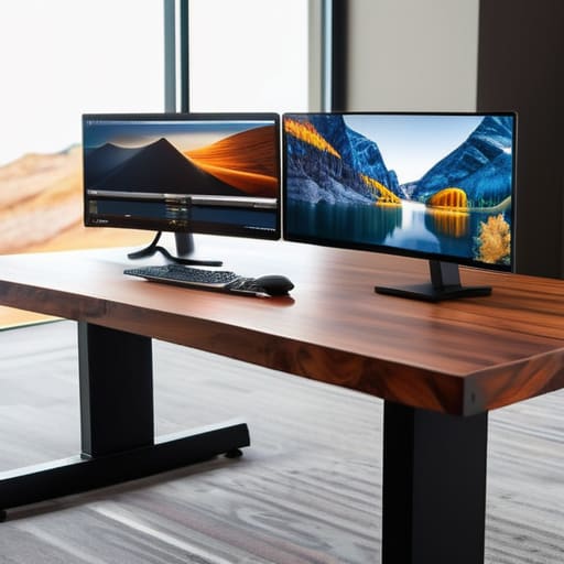 Heavy desk demonstrating Real World Performance.