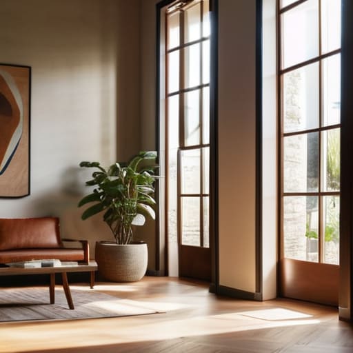 Making the Right Call with mirror decor.