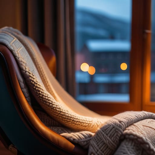 Cozy throw blanket showing Real World Performance.